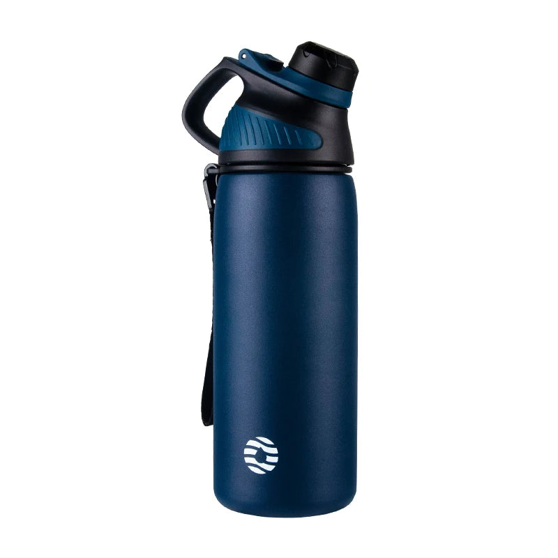 "Stay Cool, Stay Adventurous: The Ultimate Magnetic Lid Water Bottle!"