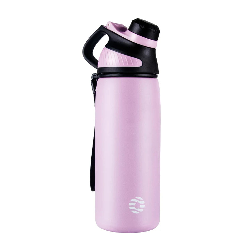 "Stay Cool, Stay Adventurous: The Ultimate Magnetic Lid Water Bottle!"