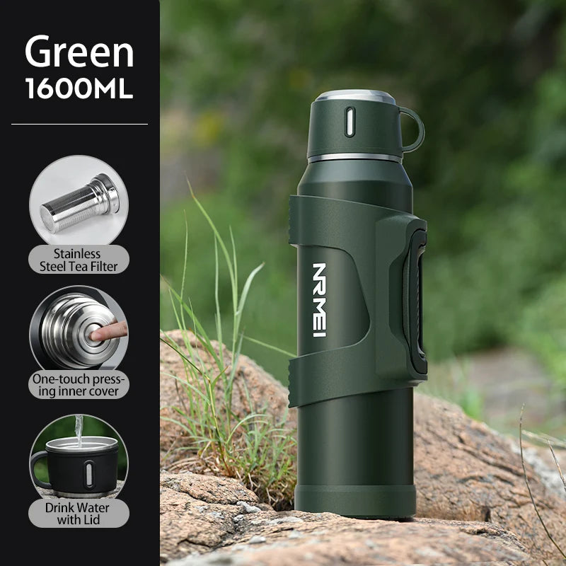 "Hot or Cold, On the Go: Stainless Steel Insulated Jug for Every Adventure!"